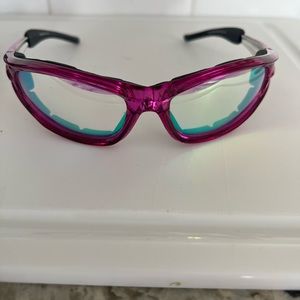 Mirrored motorcycle sunglasses